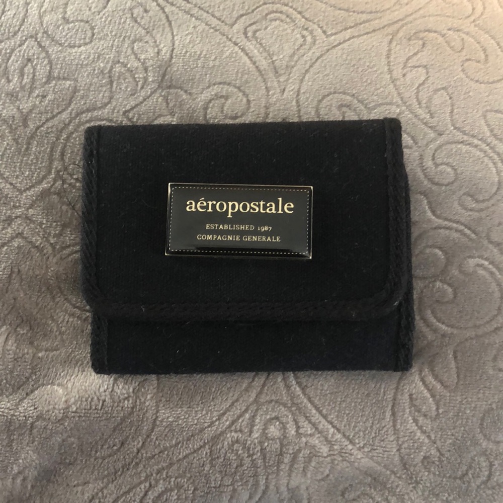 Aeropostale Wallet black NWOT